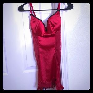 Fredericks of Hollywood Lingerie Open Back Mesh